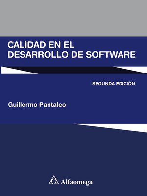 cover image of Calidad en el desarrollo de software